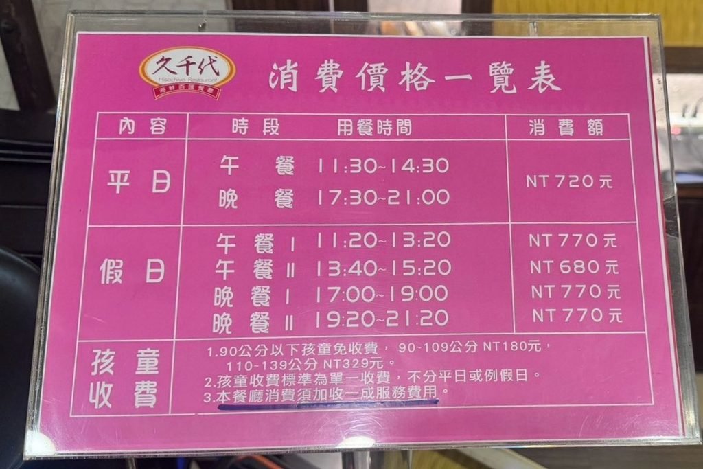 久千代海鮮百匯餐廳+2026最新價位+宜蘭吃到飽價格